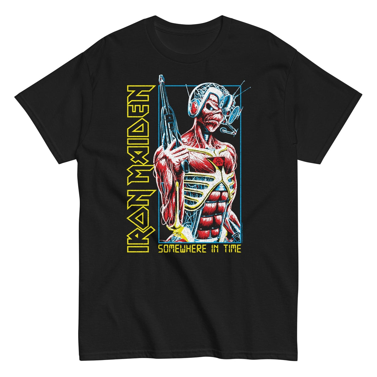MerchMoment Iron Maiden - Singularity Mens T Shirt Officially Licensed