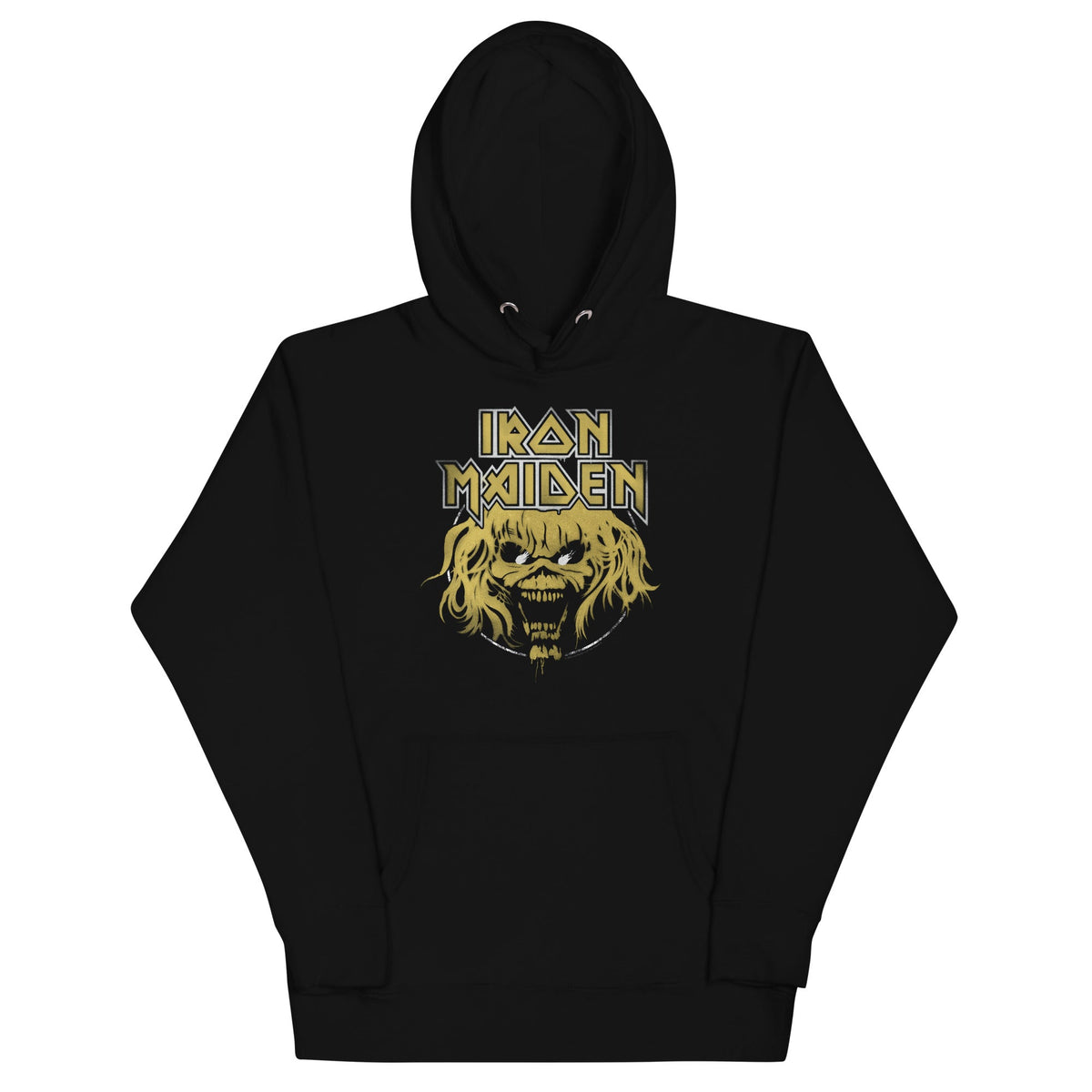 MerchMoment Iron Maiden - Stacked Logo Hoodie Sweatshirt Officially Licensed