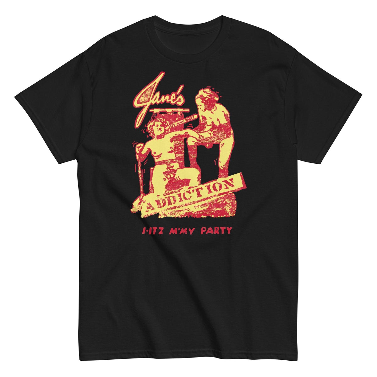 MerchMoment Jane's Addiction - I-Itz M'My Party Mens T Shirt Officially Licensed