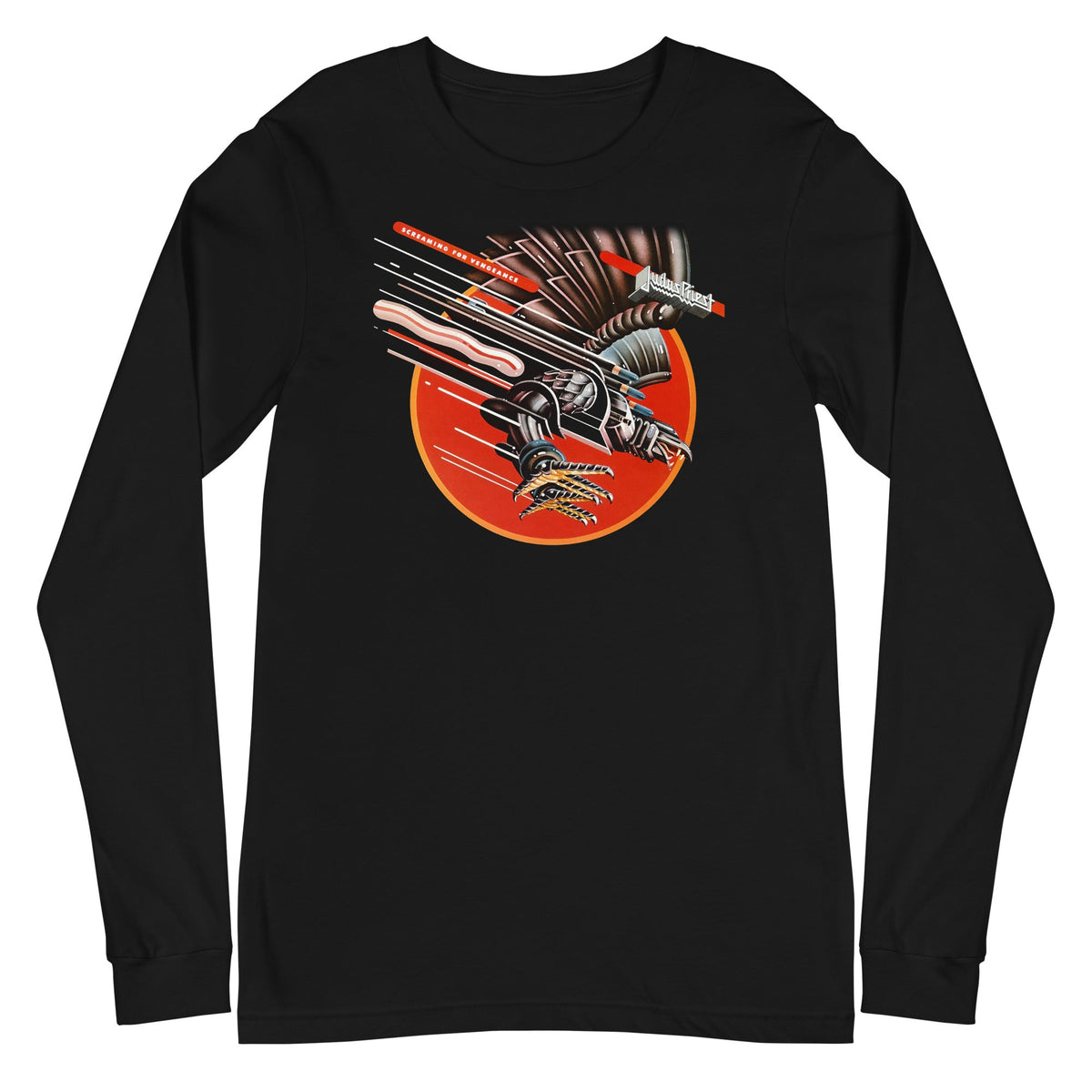 MerchMoment Judas Priest - Holographic Long Sleeve Shirt Officially Licensed