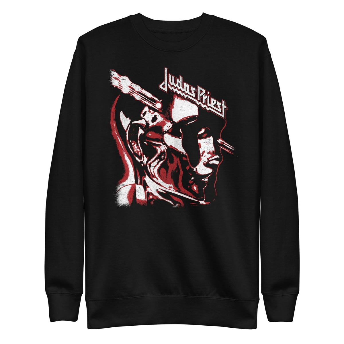 MerchMoment Judas Priest - Look Right Crewneck Sweatshirt Officially Licensed
