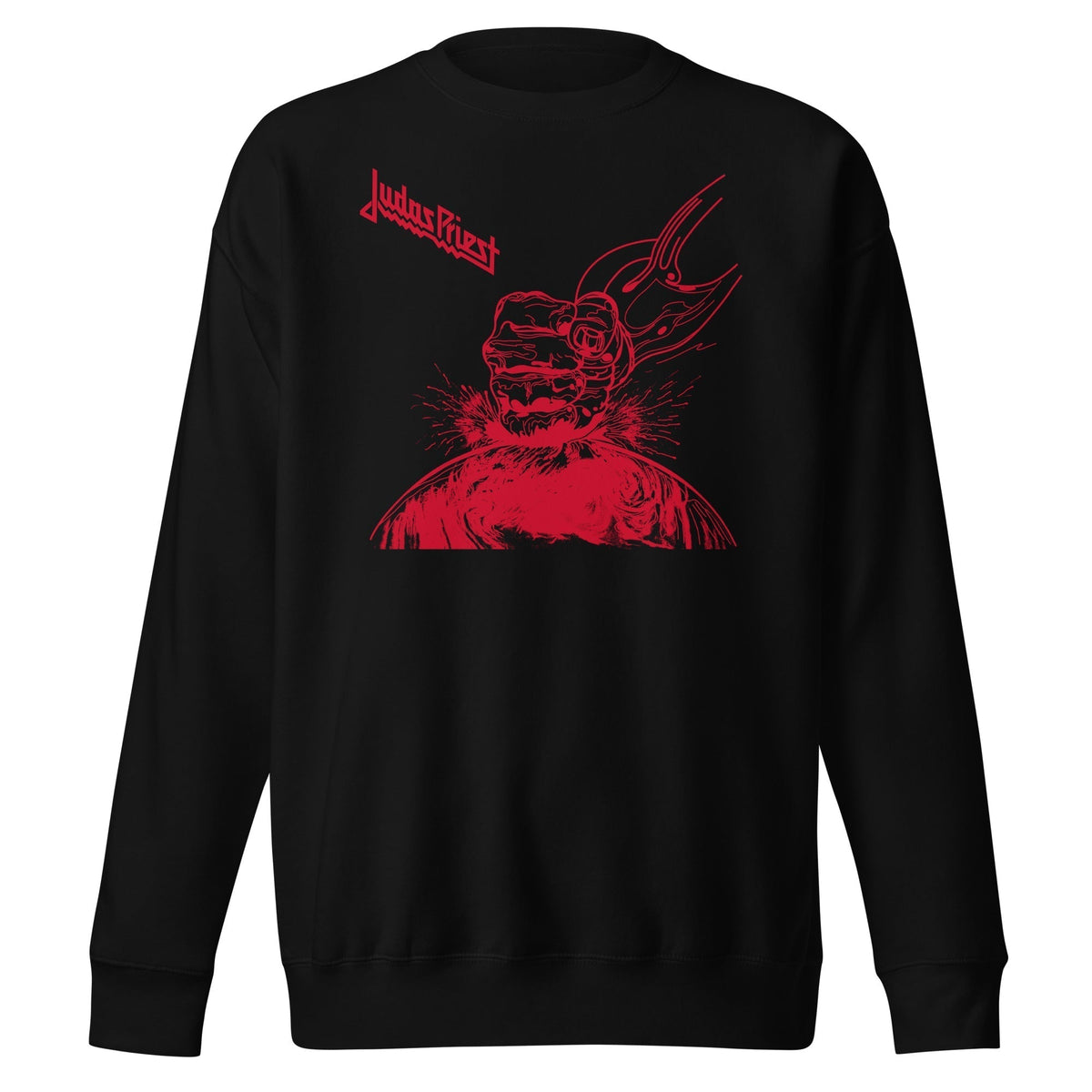 MerchMoment Judas Priest - Red Dream Crewneck Sweatshirt Officially Licensed