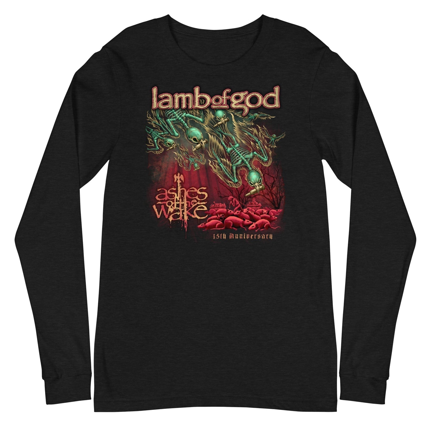 MerchMoment Lamb of God - Ashes Anniversary Long Sleeve Shirt Officially Licensed
