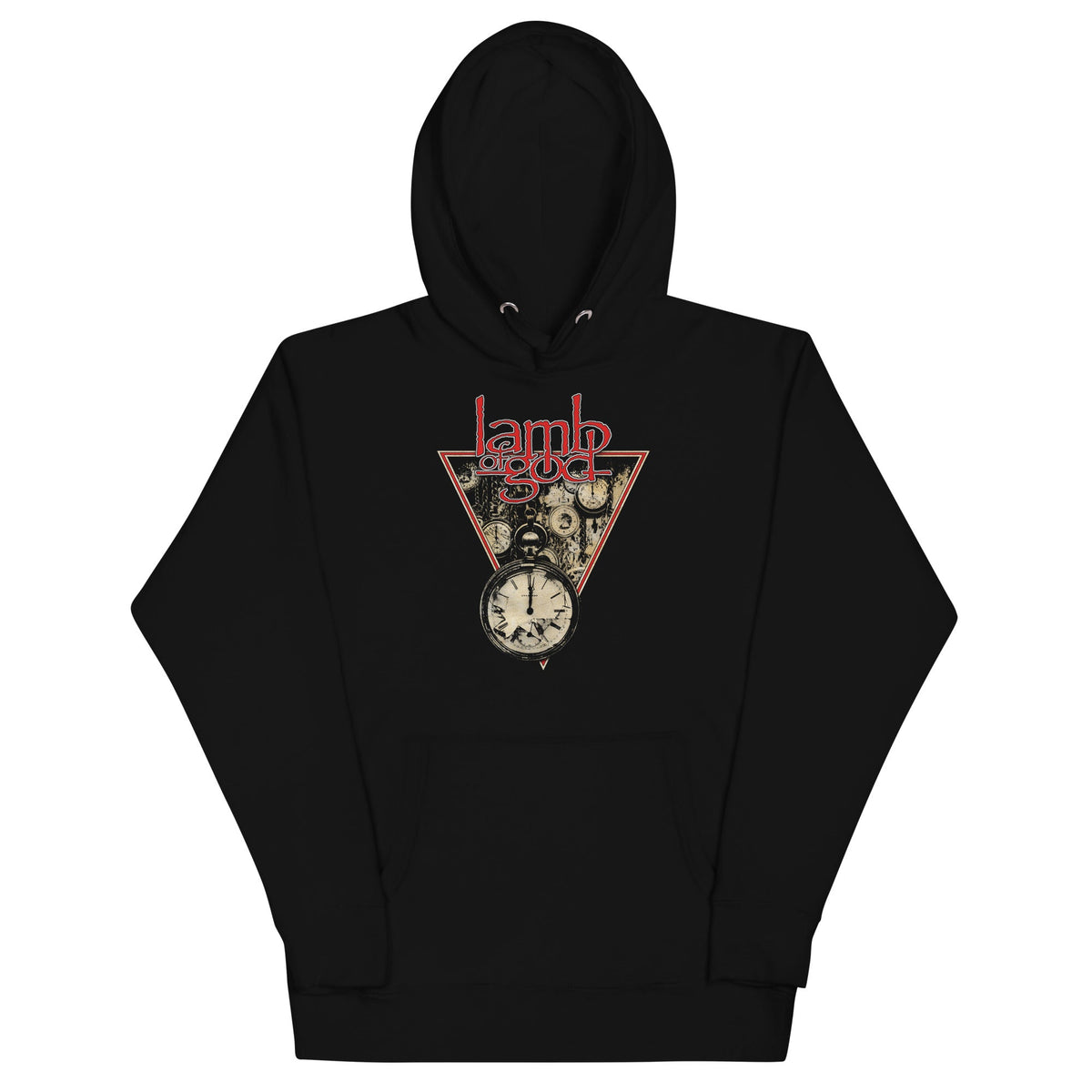 MerchMoment Lamb of God - Time's Up Hoodie Sweatshirt Officially Licensed