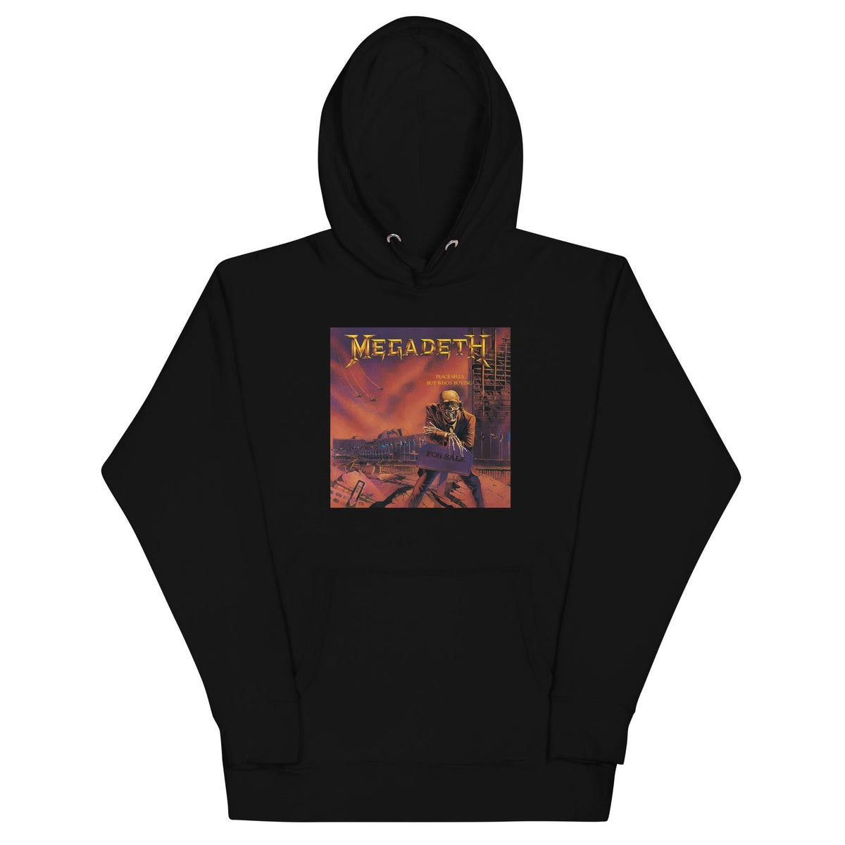 MerchMoment Megadeth - Peace Sells but Who's Buying? Hoodie Sweatshirt Officially Licensed