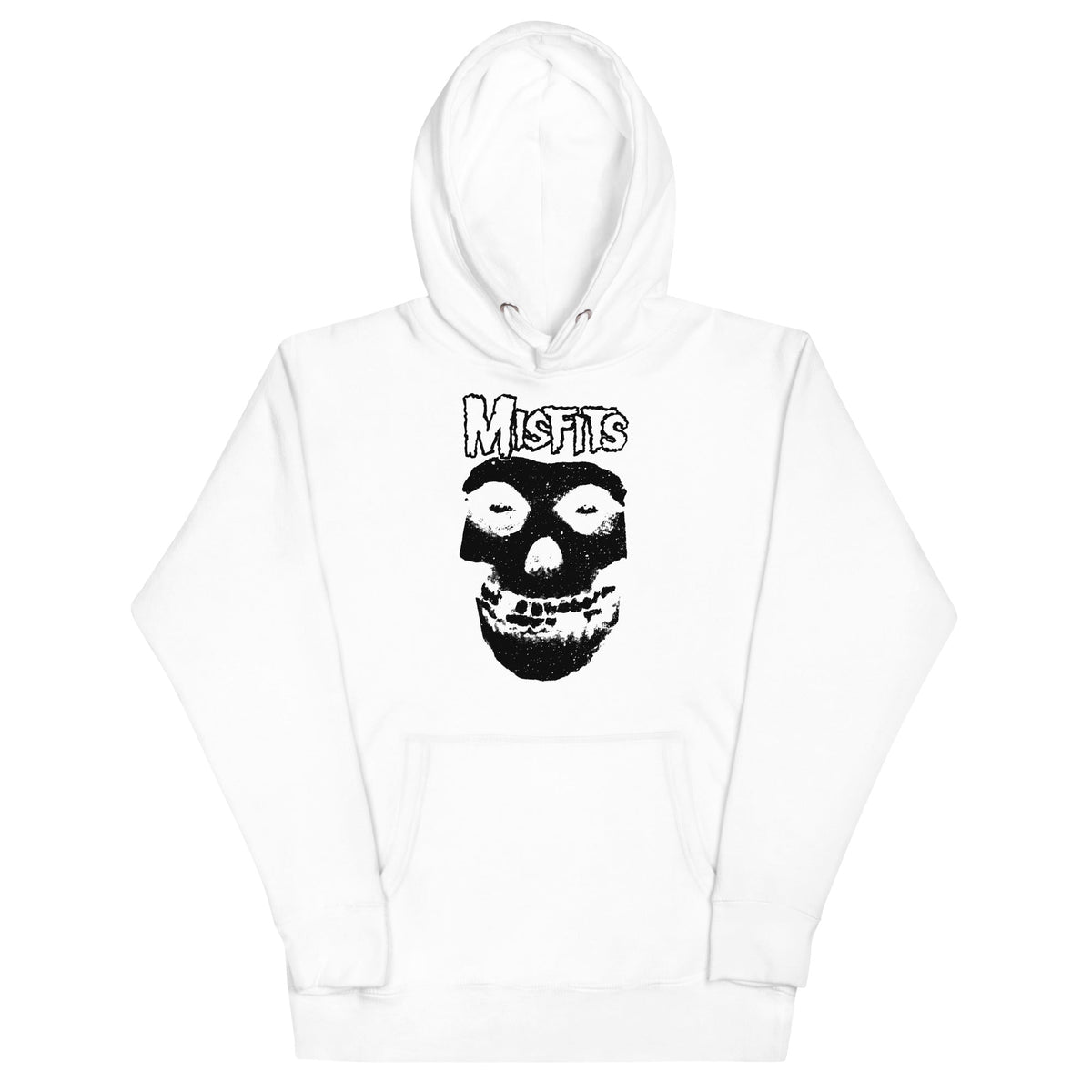 MerchMoment Misfits - Black Skull Hoodie Sweatshirt Officially Licensed