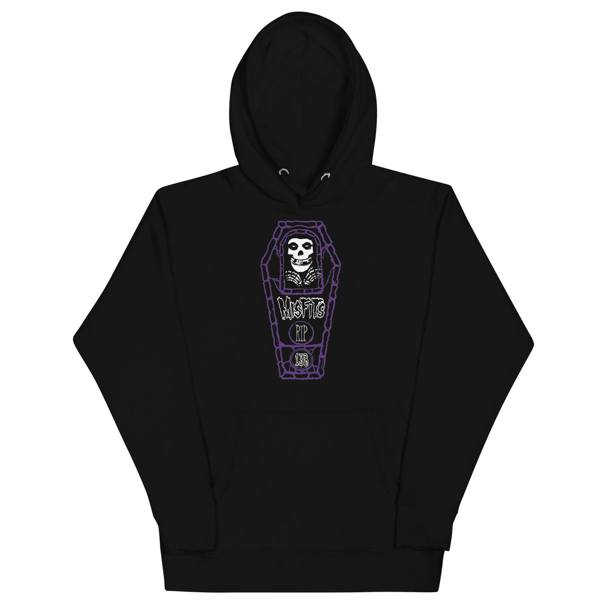 MerchMoment Misfits - Casket Hoodie Sweatshirt Officially Licensed