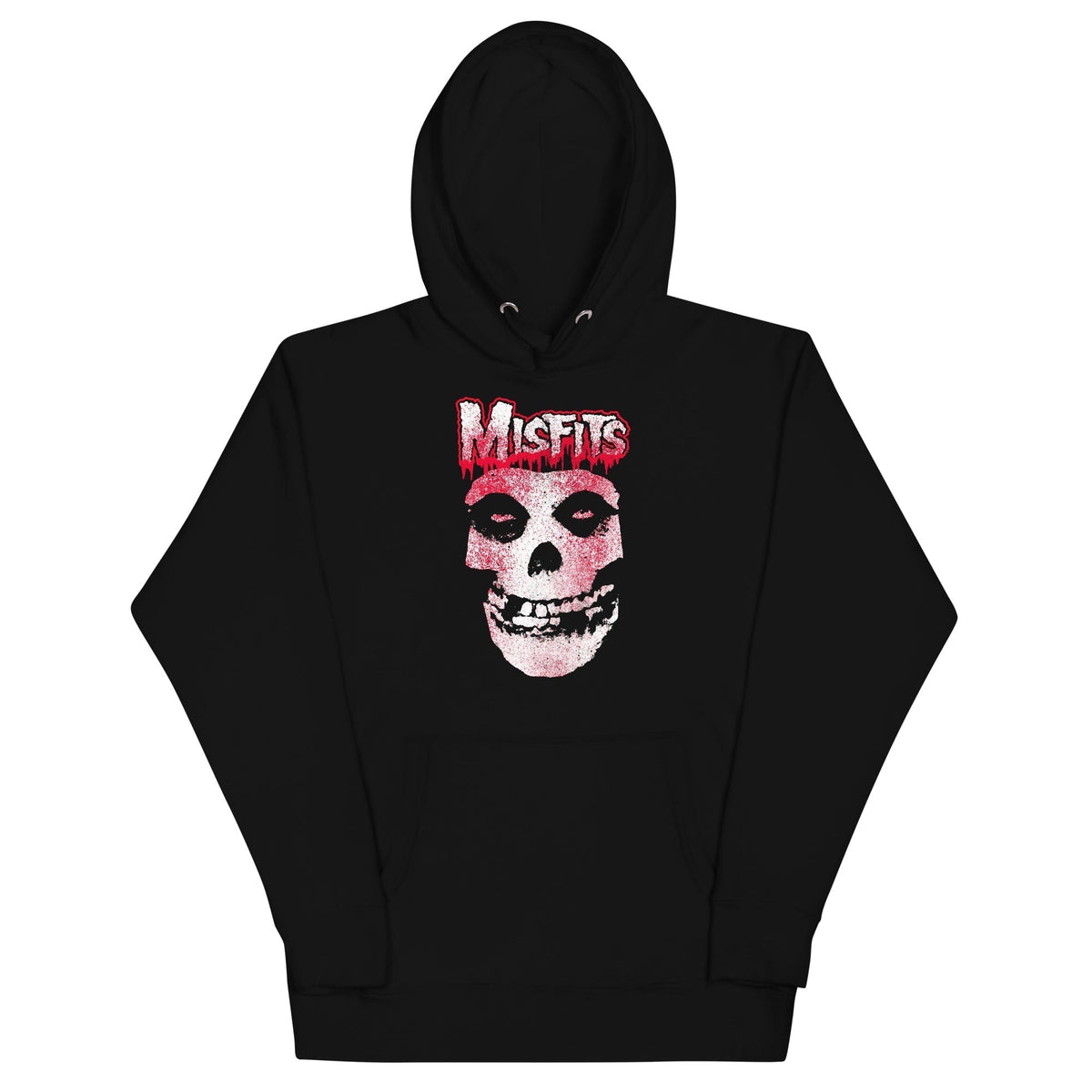 MerchMoment Misfits - Tagged Skull Hoodie Sweatshirt Officially Licensed