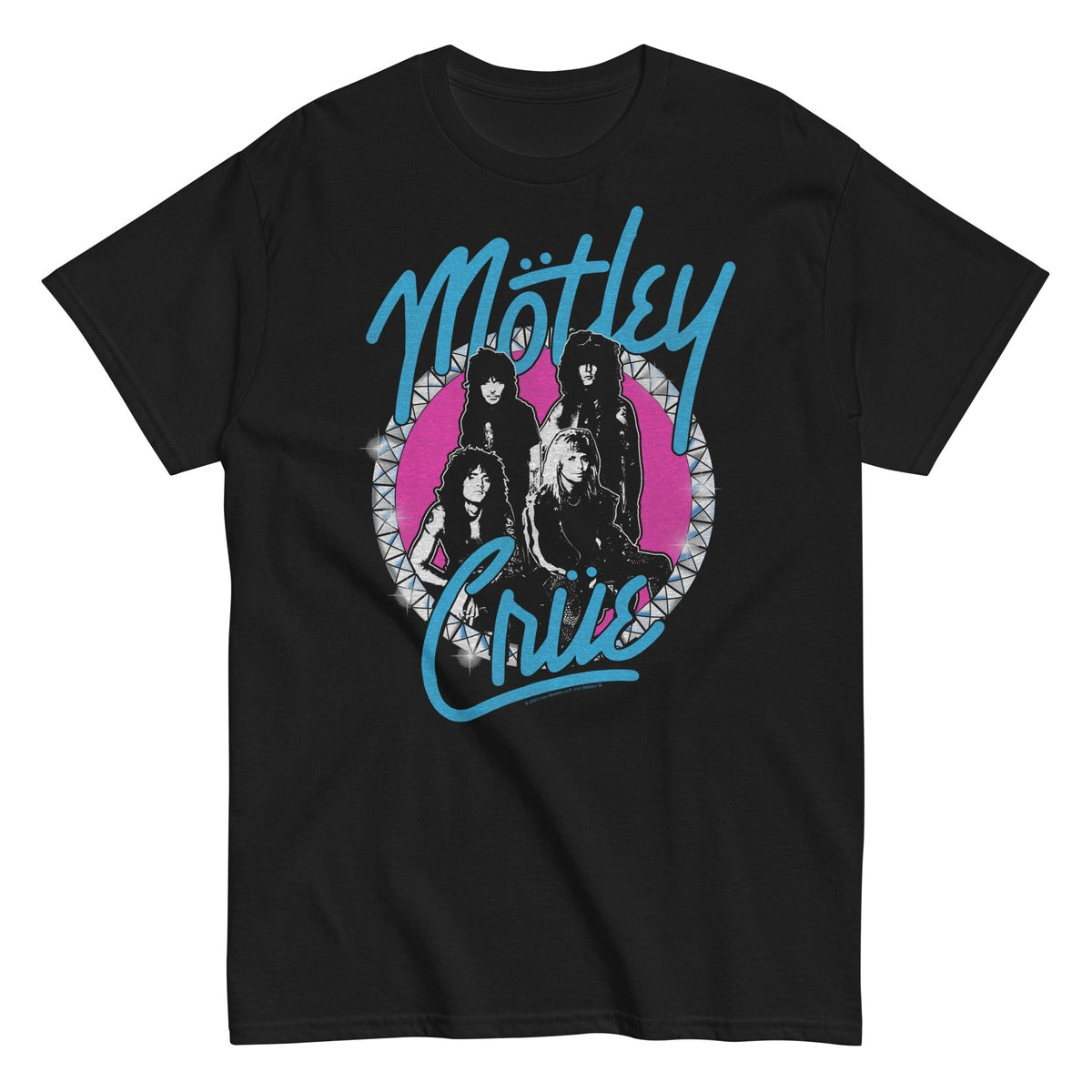 MerchMoment Motley Crue - 80s Hair Mens T Shirt Officially Licensed