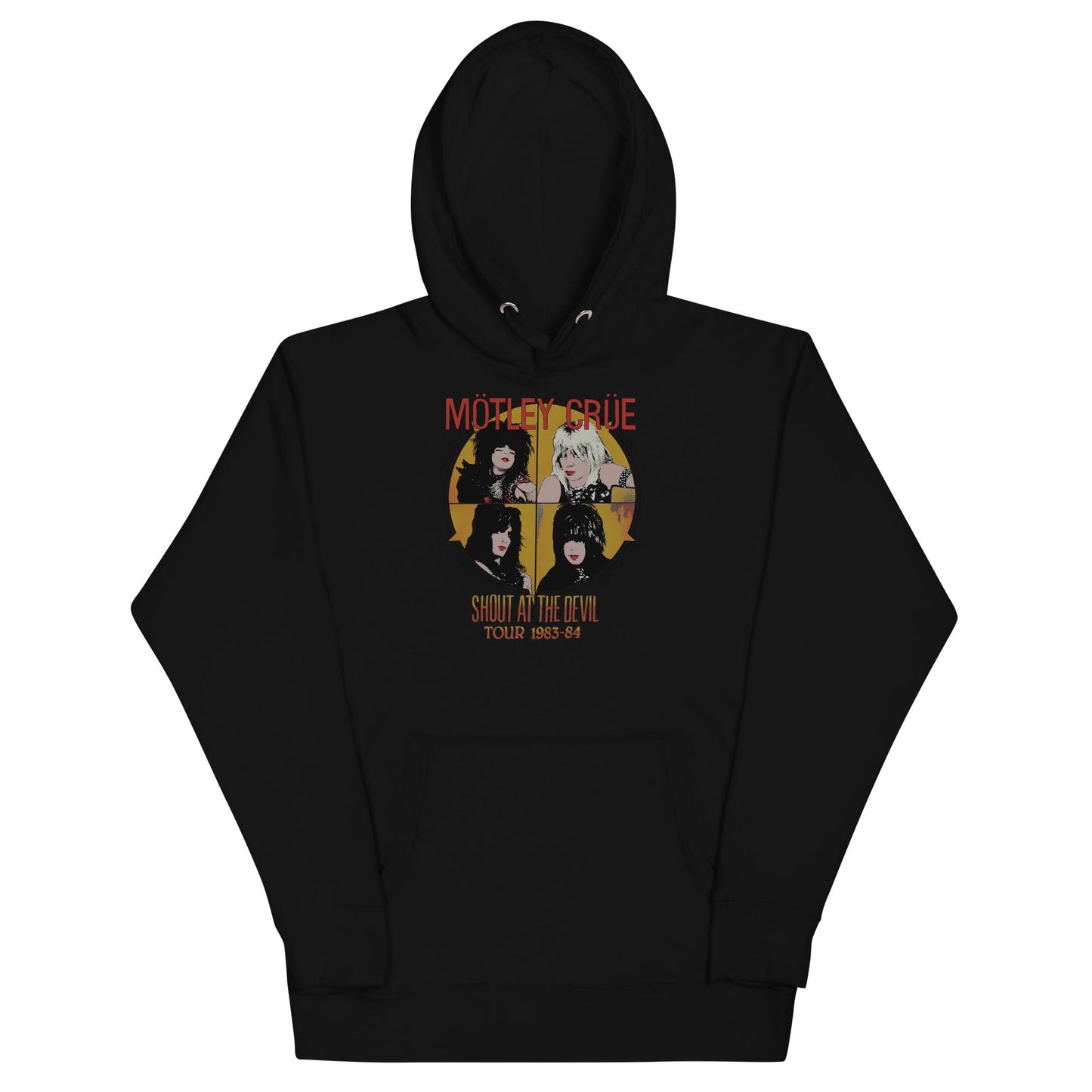 MerchMoment Motley Crue - Always on Tour Hoodie Sweatshirt Officially Licensed