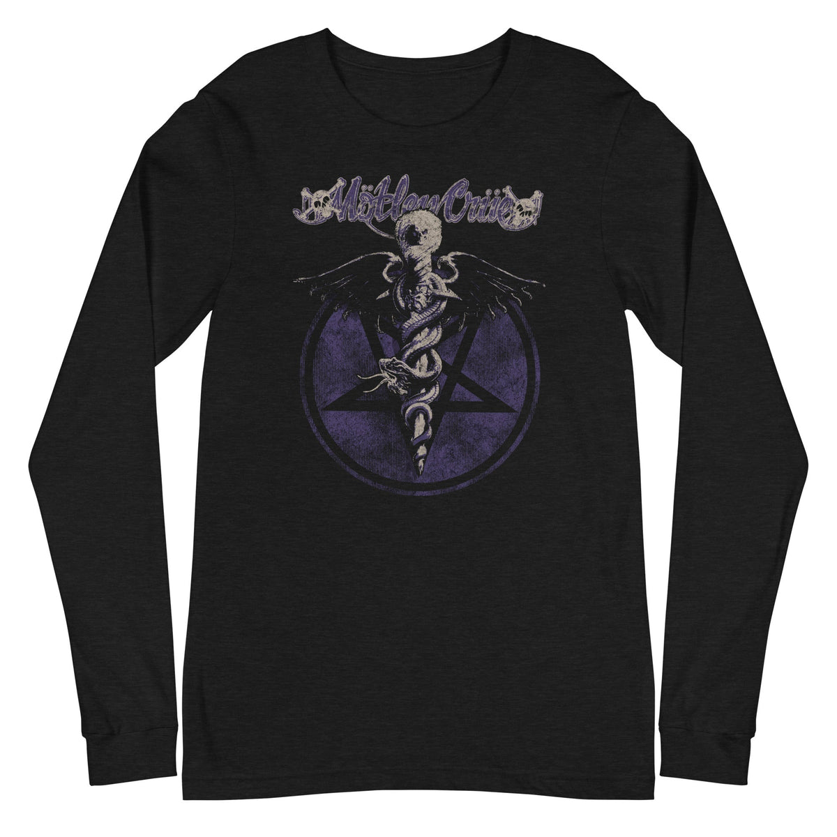 MerchMoment Motley Crue - Dark Doctor Long Sleeve Shirt Officially Licensed