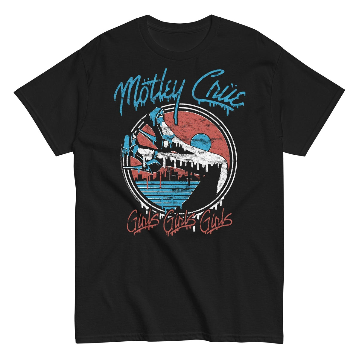 MerchMoment Motley Crue - Drip Girls Mens T Shirt Officially Licensed