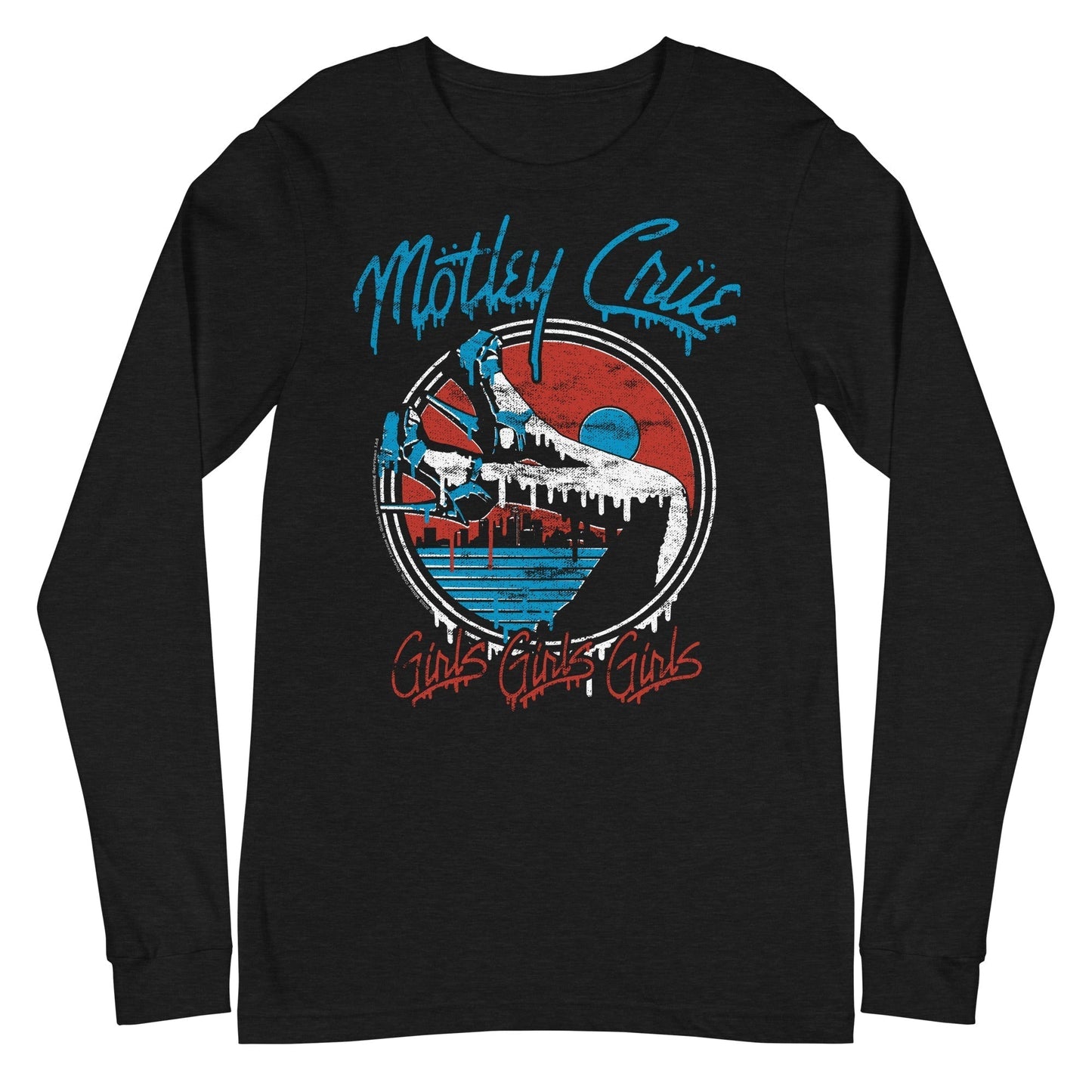 MerchMoment Motley Crue - Girls Drip Long Sleeve Shirt Officially Licensed