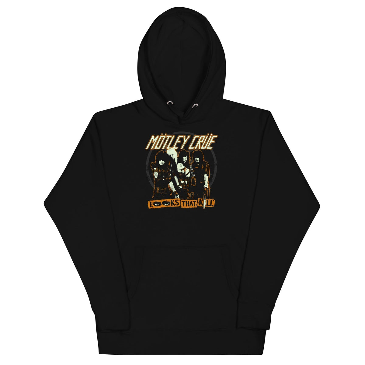 MerchMoment Motley Crue - Looks That Kill Hoodie Sweatshirt Officially Licensed