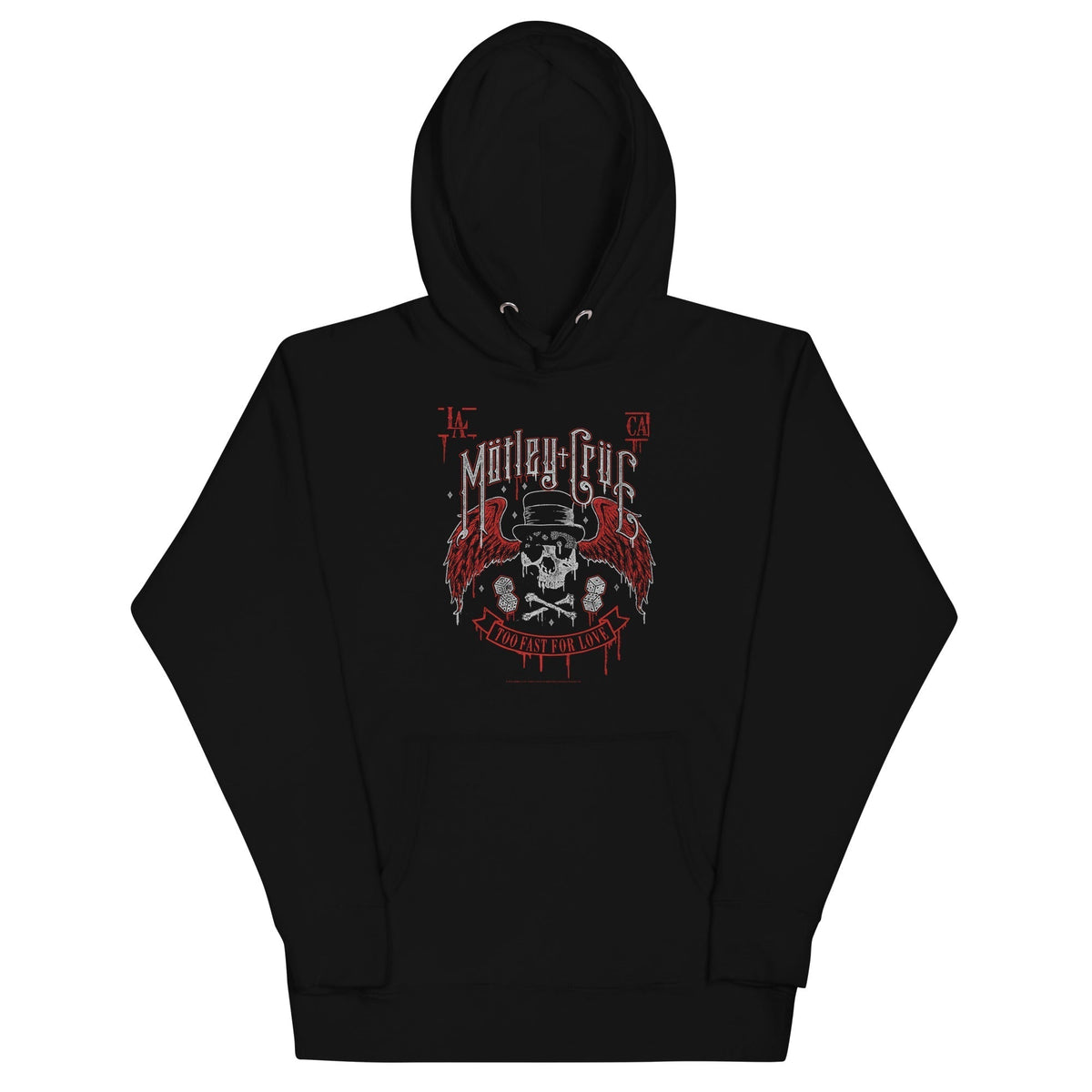 MerchMoment Motley Crue - Los Angeles Hoodie Sweatshirt Officially Licensed