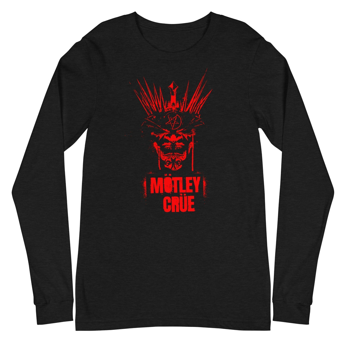 MerchMoment Motley Crue - Mind Blown Long Sleeve Shirt Officially Licensed