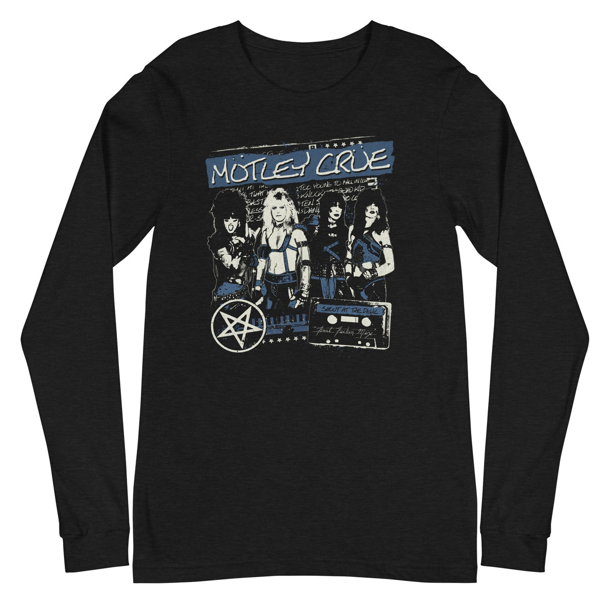 MerchMoment Motley Crue - New York City Long Sleeve Shirt Officially Licensed