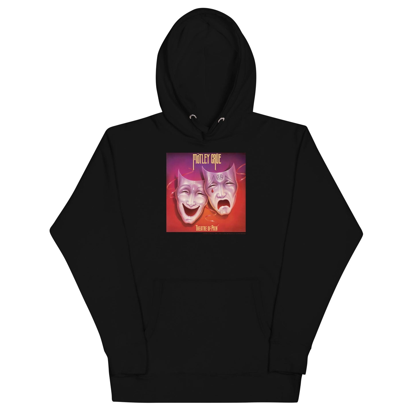 MerchMoment Motley Crue - Theatre of Pain Cover Hoodie Sweatshirt Officially Licensed