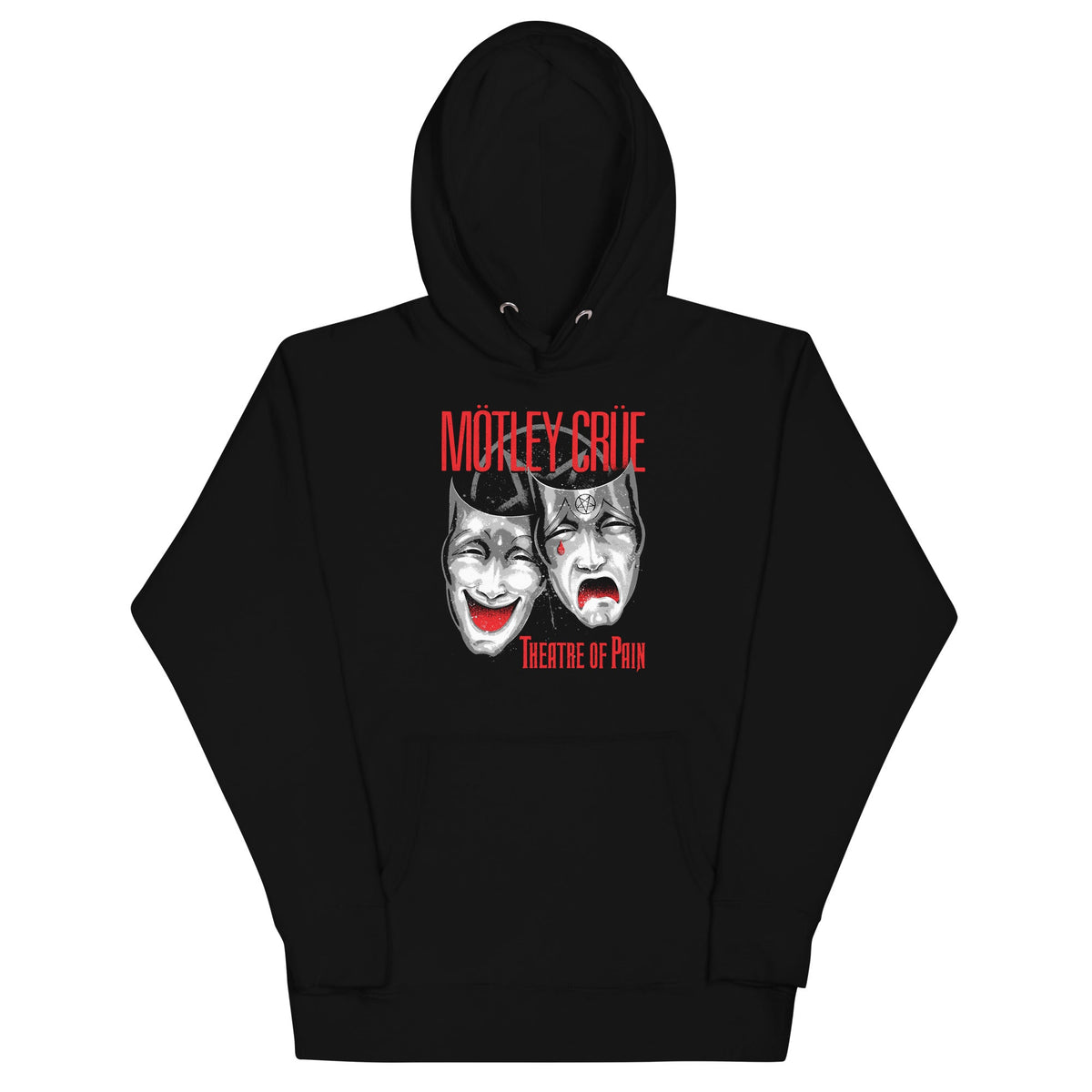 MerchMoment Motley Crue - Theatre of Pain Hoodie Sweatshirt Officially Licensed