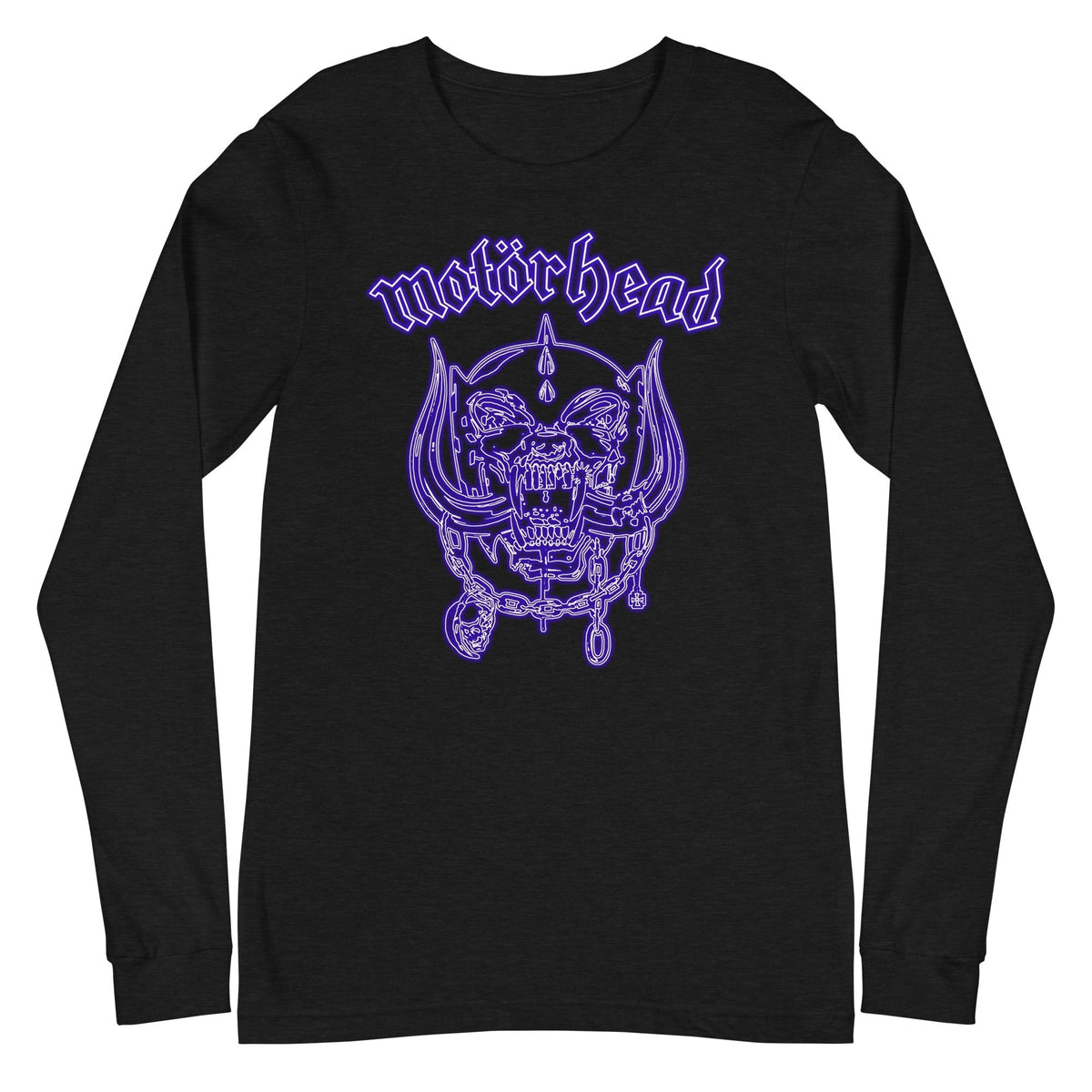 MerchMoment Motorhead - Neon Blue Warpig Long Sleeve Shirt Officially Licensed