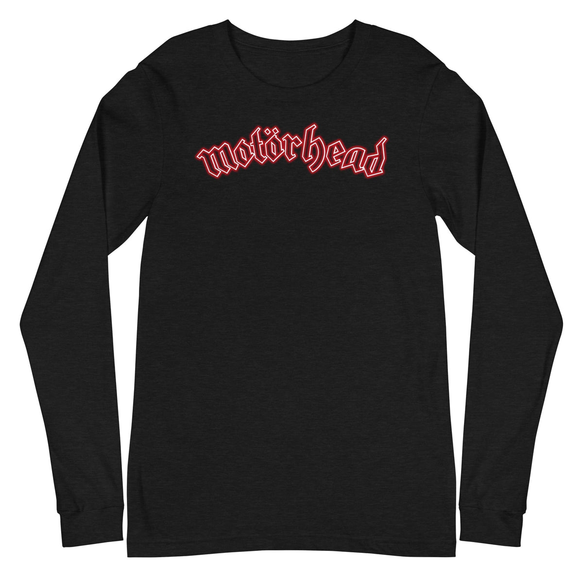 MerchMoment Motorhead - Neon Red Ace Long Sleeve Shirt Officially Licensed
