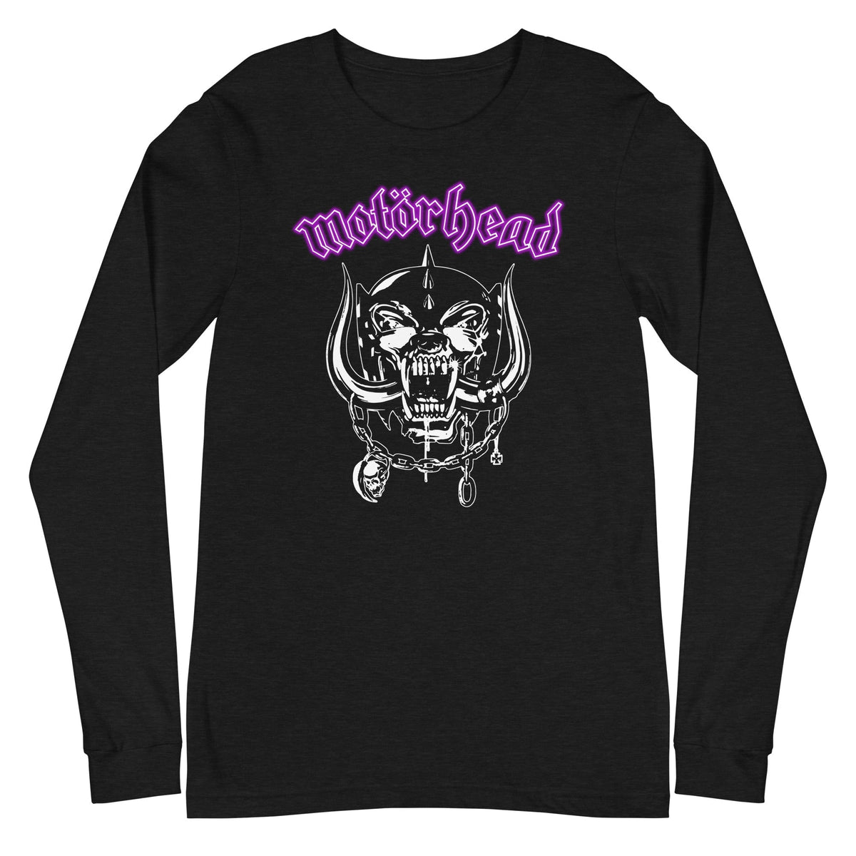 MerchMoment Motorhead - Pink Logo Long Sleeve Shirt Officially Licensed