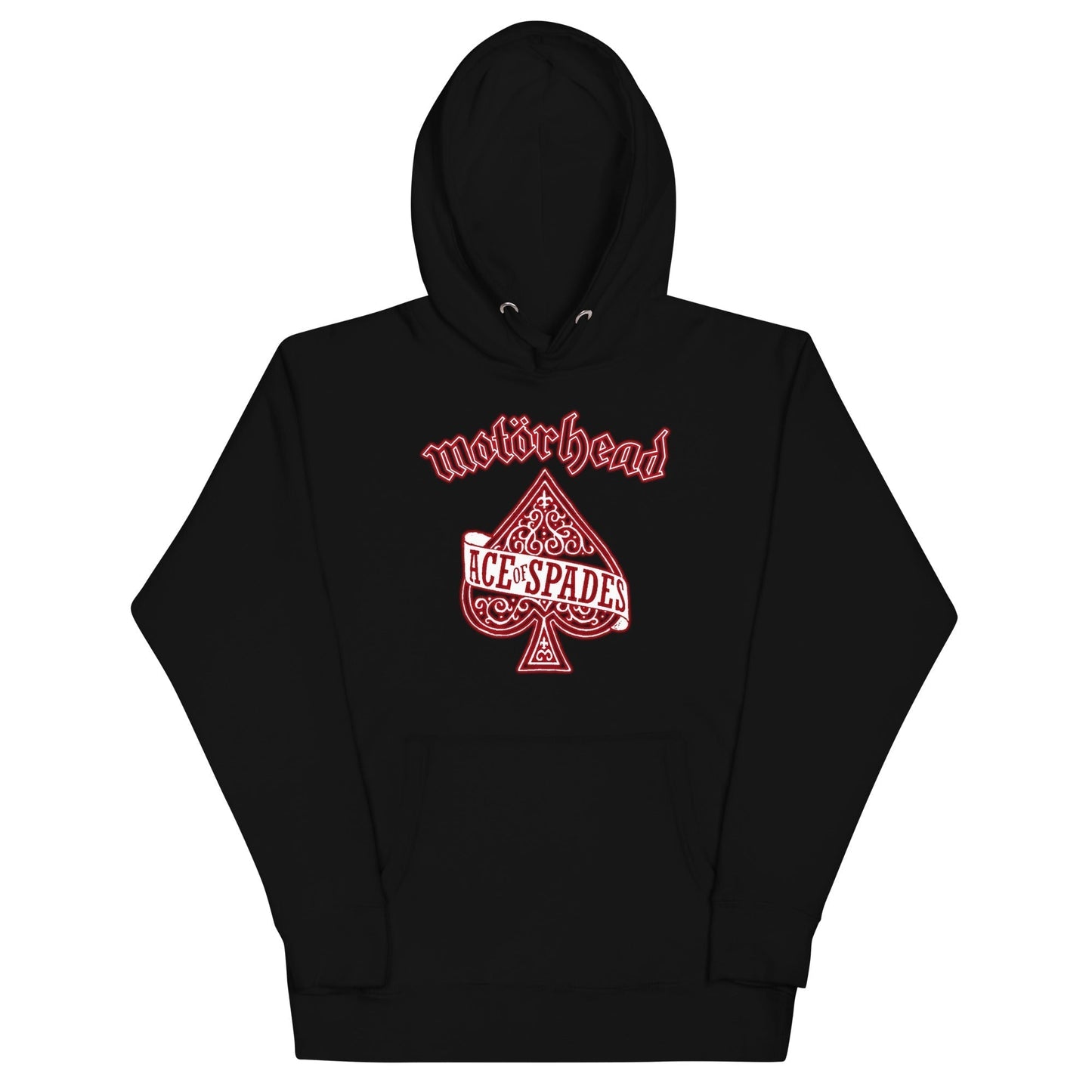 MerchMoment Motorhead - Red Ace Hoodie Sweatshirt Officially Licensed