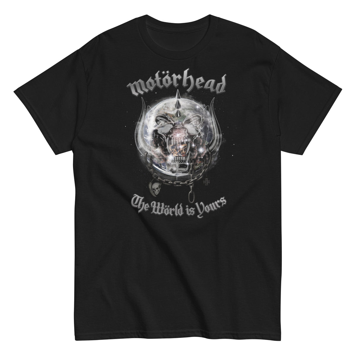 MerchMoment Motorhead - The World is Yours Mens T Shirt Officially Licensed