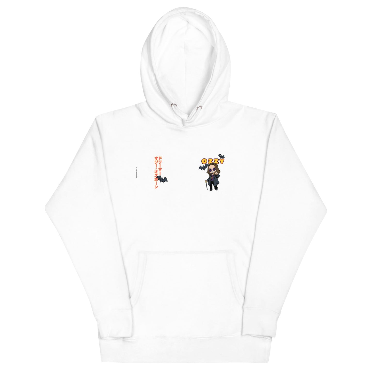 MerchMoment Ozzy Osbourne - Cartoon Logo Hoodie Sweatshirt Officially Licensed