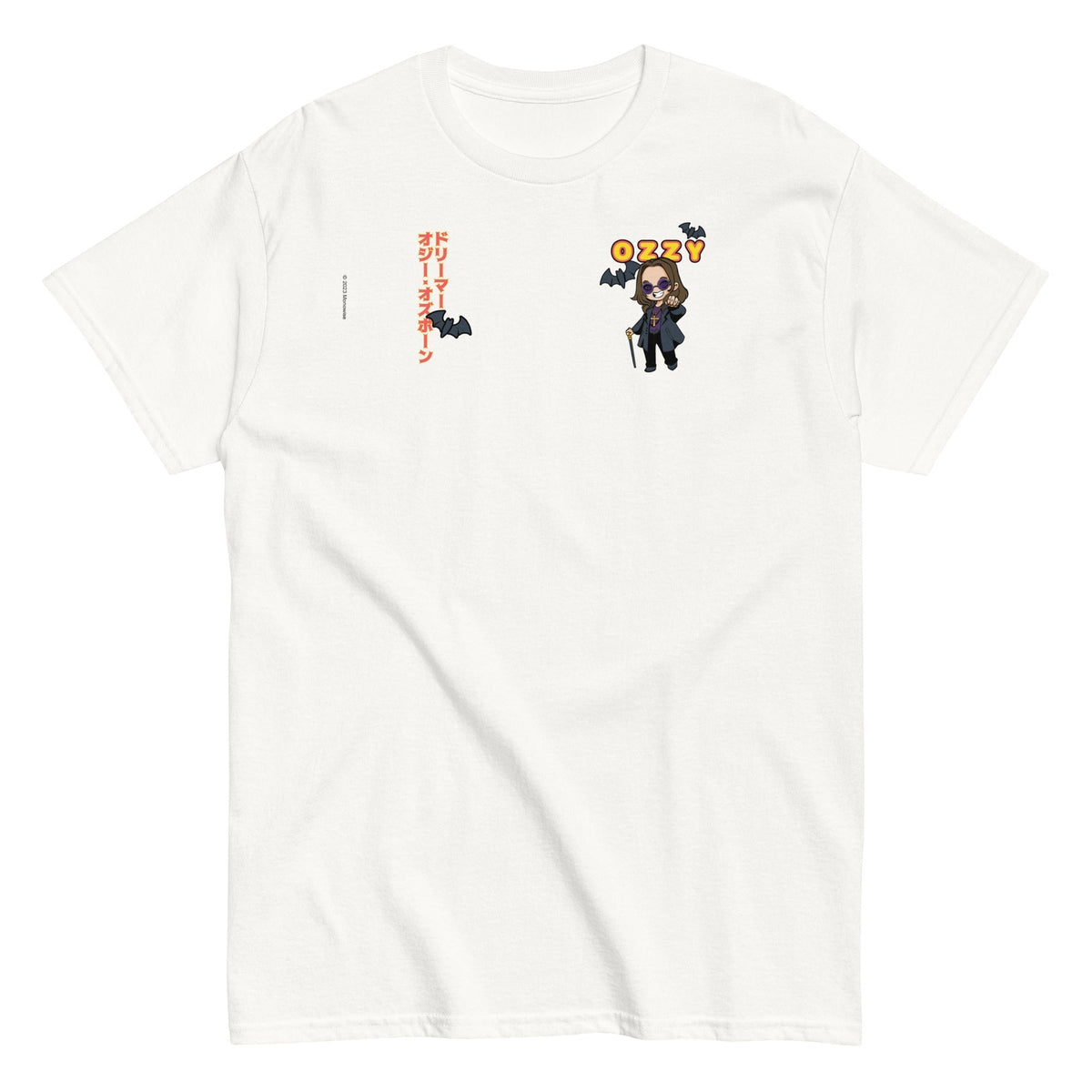MerchMoment Ozzy Osbourne - Cartoon Logo Mens T Shirt Officially Licensed