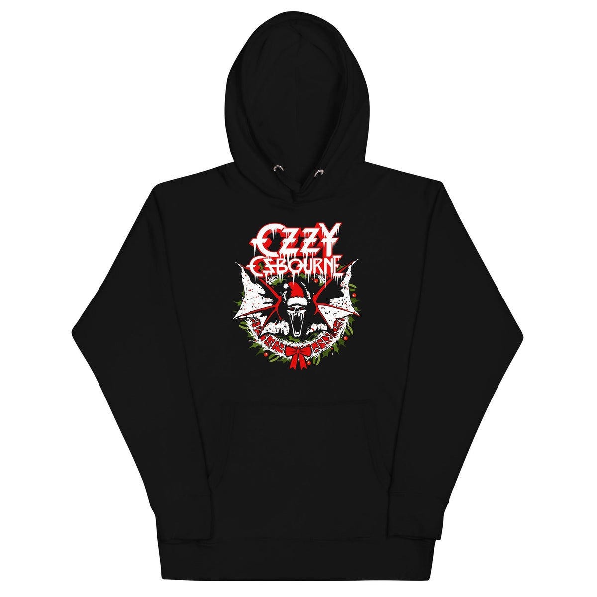 MerchMoment Ozzy Osbourne - Christmas Hoodie Sweatshirt Officially Licensed