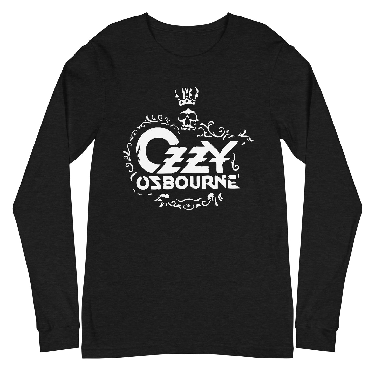 MerchMoment Ozzy Osbourne - Gilded Skull Long Sleeve Shirt Officially Licensed