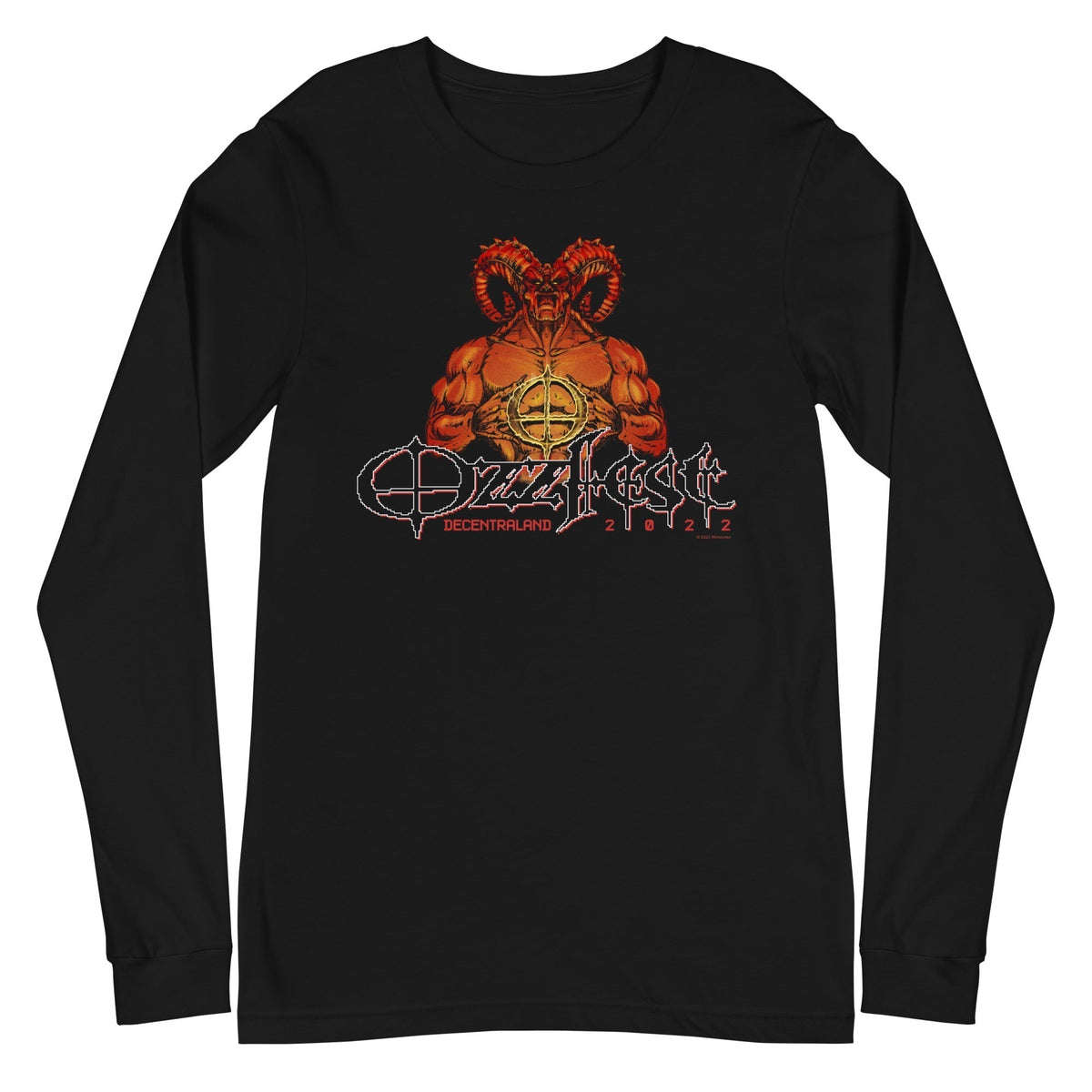 MerchMoment Ozzy Osbourne - Ozzfest Long Sleeve Shirt Officially Licensed