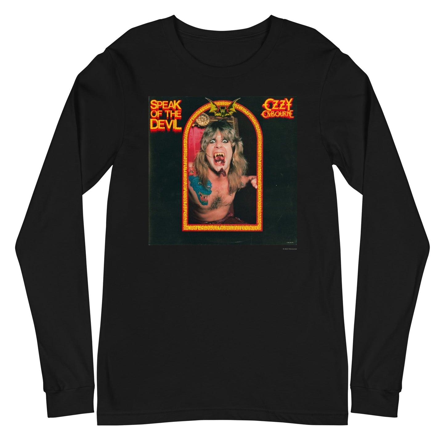 MerchMoment Ozzy Osbourne - Speak of the Devil Long Sleeve Shirt Officially Licensed
