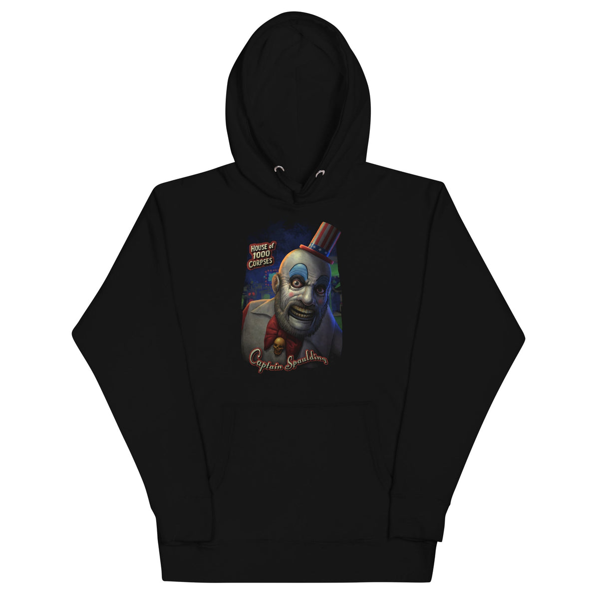 MerchMoment Rob Zombie - Captain Spaulding Hoodie Sweatshirt Officially Licensed