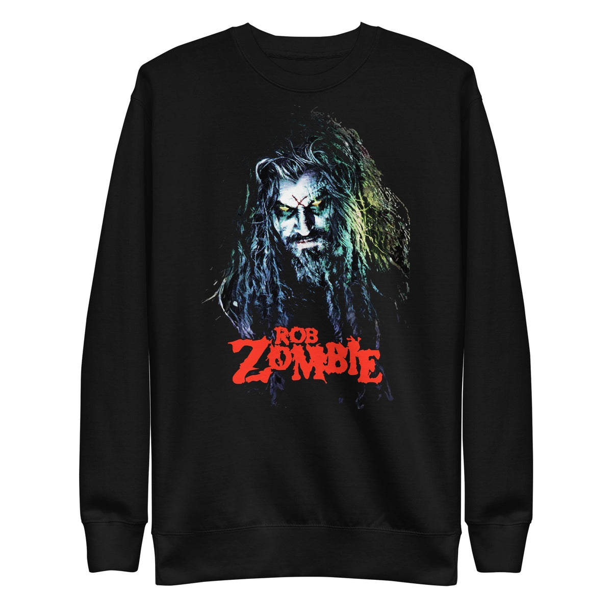 MerchMoment Rob Zombie - Classic Logo Crewneck Sweatshirt Officially Licensed