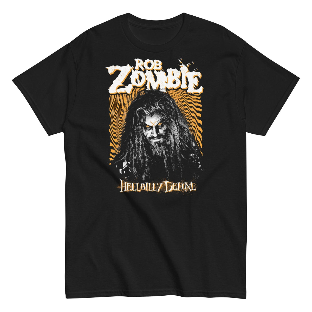 MerchMoment Rob Zombie - Hellbilly Orange Mens T Shirt Officially Licensed