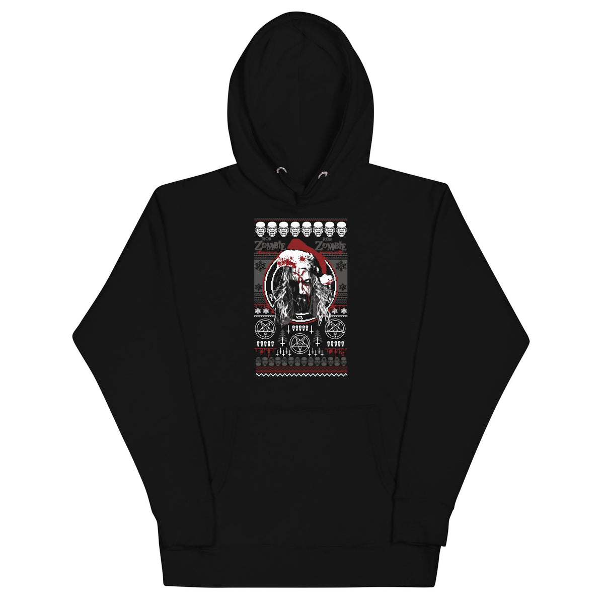 MerchMoment Rob Zombie - Merry Christmas Hoodie Sweatshirt Officially Licensed