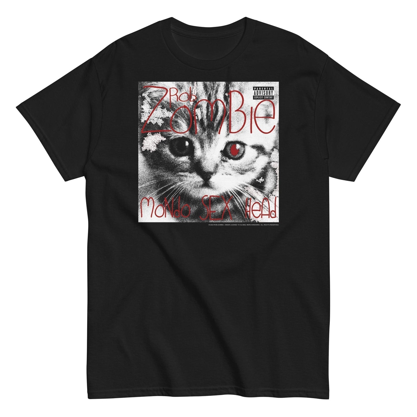 MerchMoment Rob Zombie - Mondo Sex Head Mens T Shirt Officially Licensed