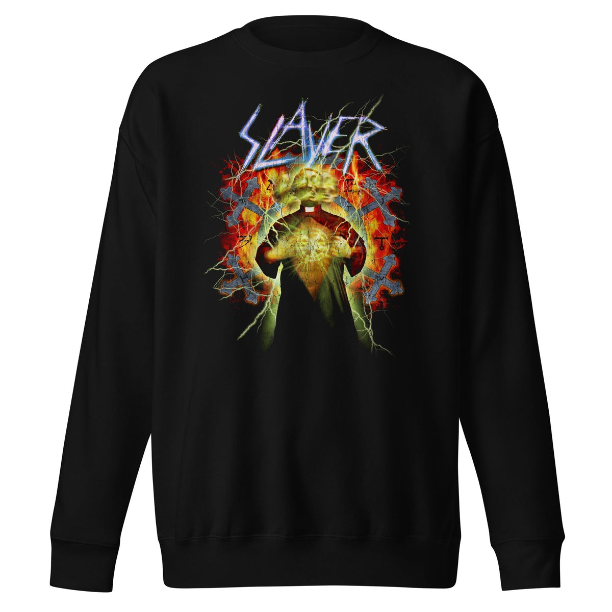 MerchMoment Slayer - Awakening Crewneck Sweatshirt Officially Licensed