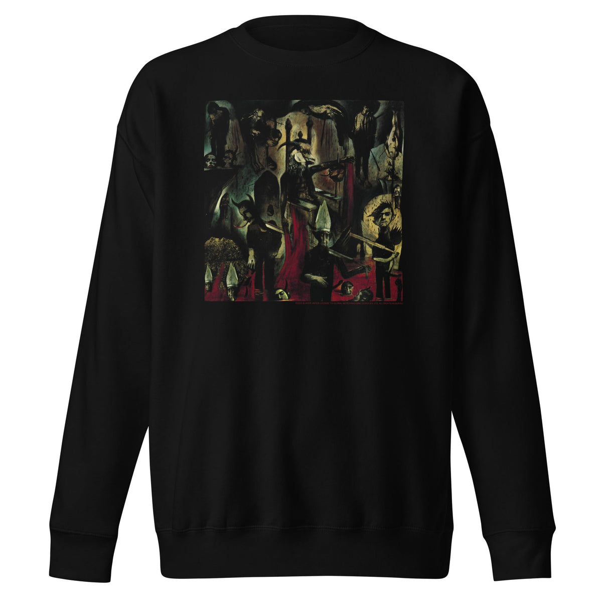 MerchMoment Slayer - Sea of Evil Crewneck Sweatshirt Officially Licensed
