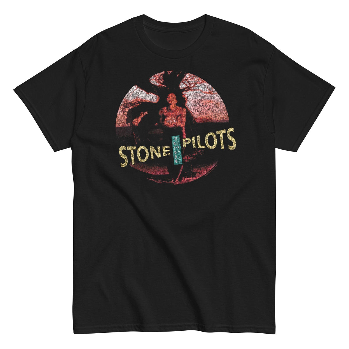 MerchMoment Stone Temple Pilots - Core Mens T Shirt Officially Licensed