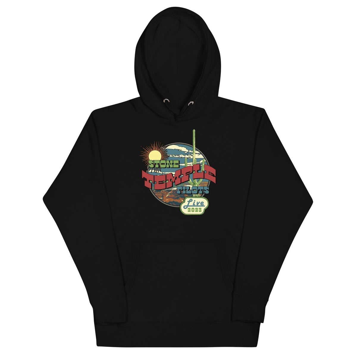 MerchMoment Stone Temple Pilots - Live Hoodie Sweatshirt Officially Licensed