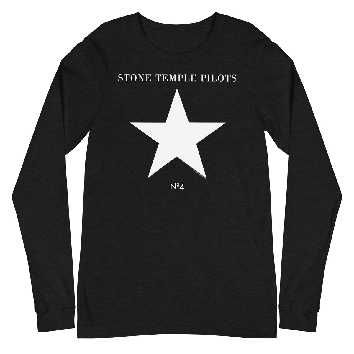MerchMoment Stone Temple Pilots - No. 4 Long Sleeve Shirt Officially Licensed