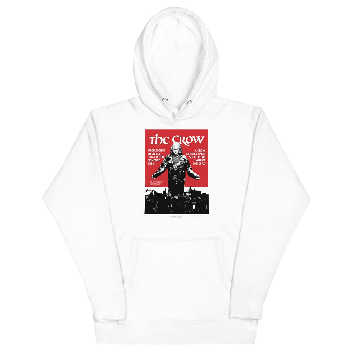 MerchMoment The Crow - Movie Poster Hoodie Sweatshirt Officially Licensed