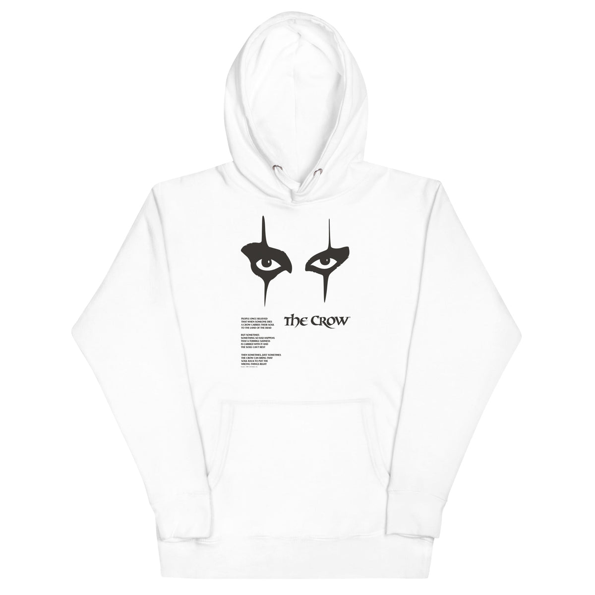 MerchMoment The Crow - Thousand Yard Stare Hoodie Sweatshirt Officially Licensed