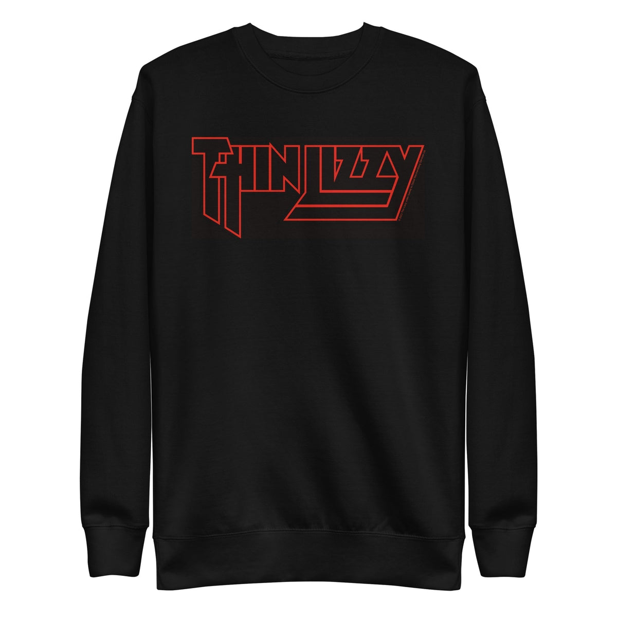 MerchMoment Thin Lizzy - Classic Logo Crewneck Sweatshirt Officially Licensed