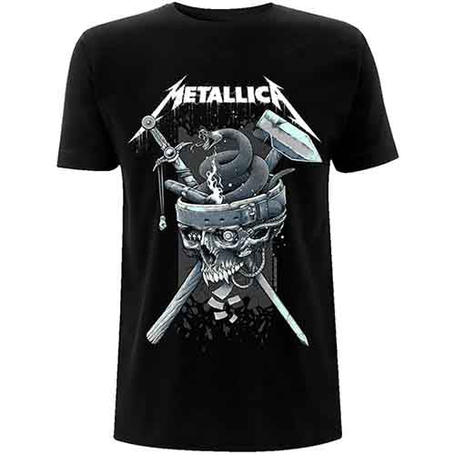 Metallica History White Logo Mens T Shirt Officially Licensed