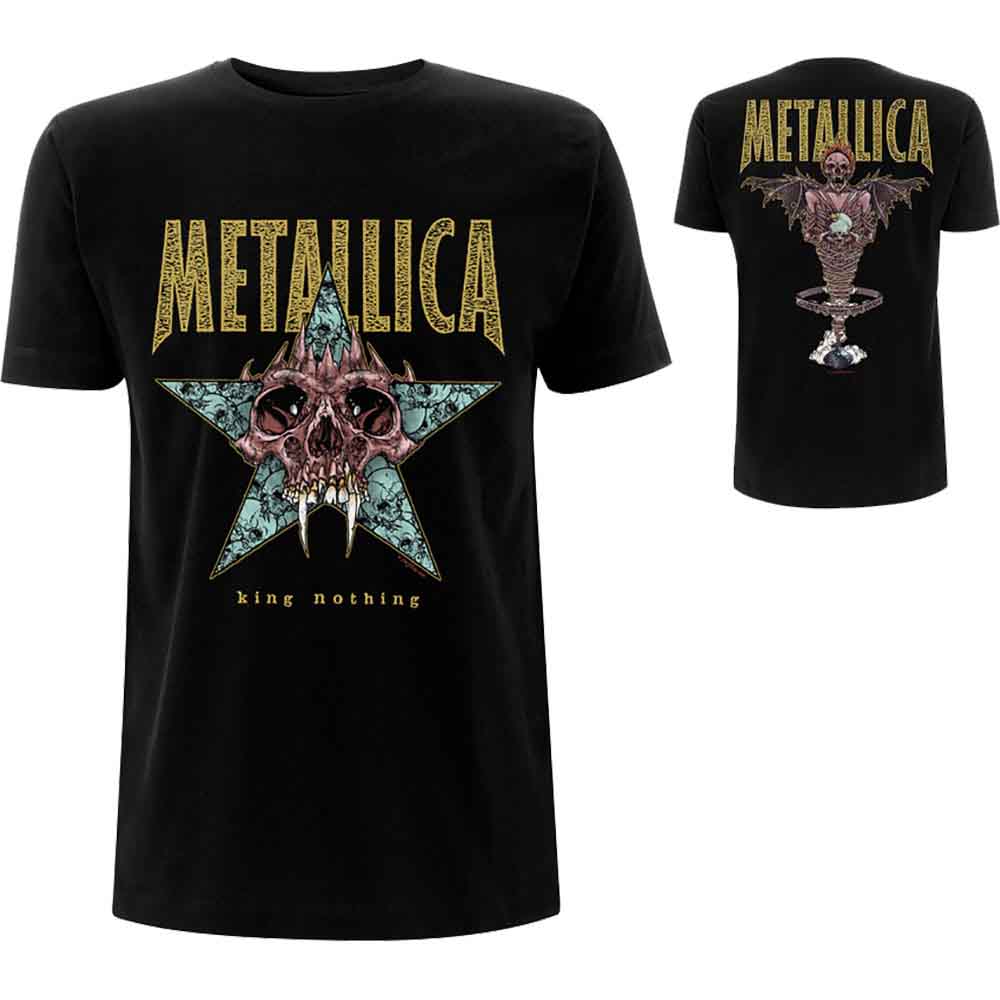 Metallica King Nothing Mens T Shirt Officially Licensed