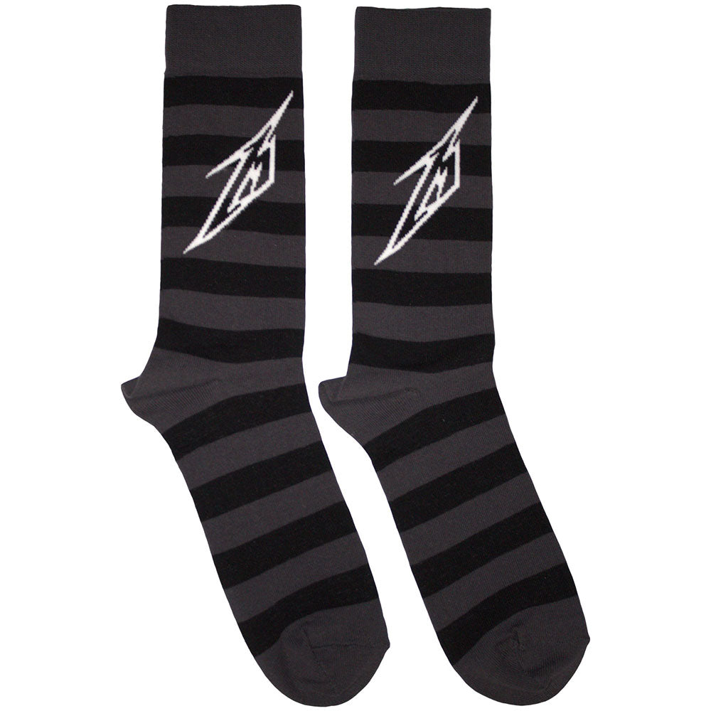 Metallica Lightning M Socks Officially Licensed